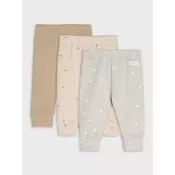 Sinsay - Pamucne helanke 3 pack - nude