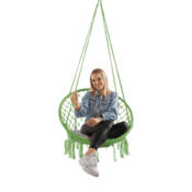 eoshop Viseči stol, zelena zelenje, AMADO 2 NOVO