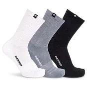 Mammut Everyday Crew nogavice, 3 pari, black-strata-white (EU 45-47)