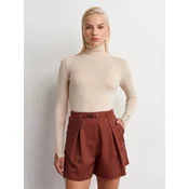 Dilvin Hlače Shorts rdeča