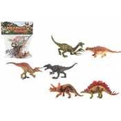 Dinosaur plasticni 15-16cm 6 kom