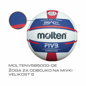 Molten V5B5000-DE – žoga za odbojko na mivki – velikost 5