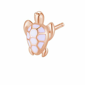 Rosato Bronasti enojni uhani Turtle Storie RZO053