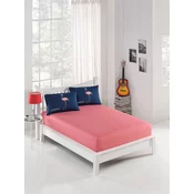Aberto Design Set caršaf i 2 jastucenice Big Filamin, 160x200+20 cm , Roze-teget