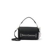 Juicy Couture Ročna torbica JASMINE črna/srebrna