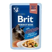 Brit Premium Cat D fileti Gravy Chick Sterilizirano 85g