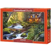 Castorland - Puzzle Udobnost sa strane potoka - 1 000 dijelova