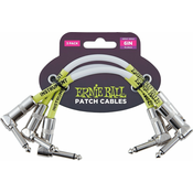 Ernie Ball 6051 6 Angle/Angle Patch Cable 3-Pack White