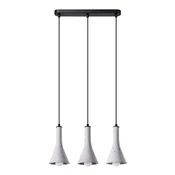 Sollux SL.1225 - Luster na sajli REA 3xE14/12W/230V beton