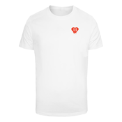 Mens T-shirt Smiley Drip - white