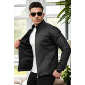 13250 Dewberry PU Mens Jacket-BLACK