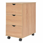 vidaXL Predalnik 33x45x60 cm barva hrasta