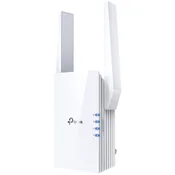 AX3000 Wi-Fi 6 Range ExtenderSPEED: 574 Mbps at 2.4 GHz + 2402 Mbps at 5 GHzSPEC: 2 × External Antennas, 1 × Gigabit Port, Qualcomm 1.0GHz Dual-Core CPU, 1024 QAM, HE160, Wall PluggedFEATURE: Tether App, WPS, Intelligent Signal Light, Access Cont