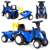 ECO TOYS Traktor sa prikolicom Plavi