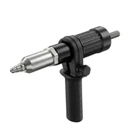 Vixson Nastavek za kovičenje za vrtalnik 8 mm, jeklen, 4 šobe, adapter | RIVETY