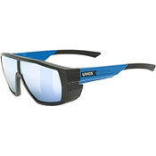 UVEX MTN Style P Black/Blue Matt/Polarvision Mirror Blue