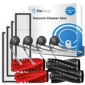 Komplet nadomestnih delov za Xiaomi Roborock Qrevo, Qrevo Curv, Qrevo Edge, Qrevo 5AE (2x Glavna krtača, 4x Filter, 4x Stranska krtača)