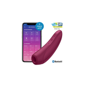 Satisfyer Curvy 1+ - zracni masažer klitorisa i vibrator + APP upravljanje