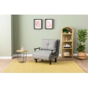 Atelier del Sofa Fotelja na razvlacenje Sento, 175x50x75cm, Siva