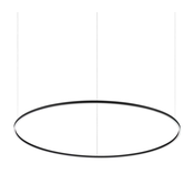 Ideal Lux - LED Lestenec na vrvici ORACLE LED/89W/230V črna