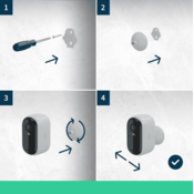 Arlo Essential (Gen.2) VMC2252-100EUS set dveh XL FHD zunanjih IP kamer