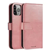 slomart Ovitek Magnet Case z zavihkom za Samsung Galaxy S25 - roza