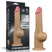 DILDO Lovetoy Nature Cock Dual Layered Handle 9,5