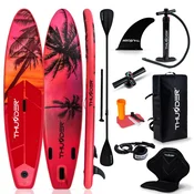 THUNDER Napihljiva SUP deska 320 x 75 x 15 cm – set z veslom, sedežem, torbo in pumpko THUNDER ISLE, (5000090912)