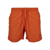 Urban Classics Kratke kopalne hlače, oranžna