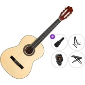 Pasadena PC-10 Premium SET 4/4 Natural Klasicna gitara