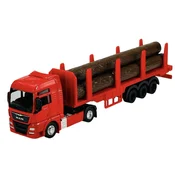 shumee WELLY MAN TGX XXL RDEČA + LESENA PRIKOLICA 1:64 68011