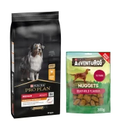 PURINA PRO PLAN suha pasja hrana 14 kg + Adventuros Nuggets priboljški 300 g gratis! - Medium Adult Everyday Nutrition