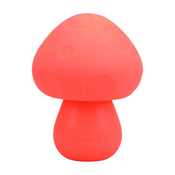 Blush Novelties Mushroom Vibe Silicone Rechargeable Peach, Compact Model 4549-01-BX
