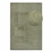 Zelena ročno tkana volnena preproga 80x150 cm Charlotte – Villeroy&Boch