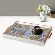 Aberto Design Poslužavnik TPB9894 50 x 29 x 3.5 cm, Šareni