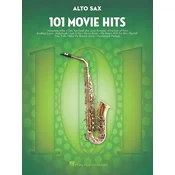 Hal Leonard 101 Movie Hits for Alto Saxophone Note (Kot novo)