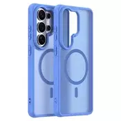 Hibridni ovitek HaloFrost II MagSafe za Samsung Galaxy S26 Ultra - sky blue