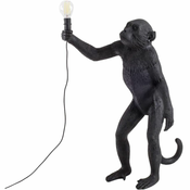 Namizna svetilka STANDING MONKEY, 54 cm, črna, Seletti
