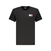 Tommy Jeans Majica Essential Flag DM0DM20740 Črna Slim Fit