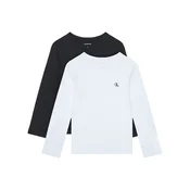 Bombažna majica z dolgimi rokavi Calvin Klein Jeans 2-pack