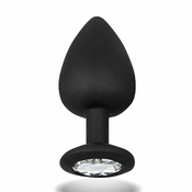 Analni čep s kristalom Sparkly M