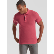 Iconic Polo Friut of the Loom Mens Red T-shirt