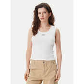 Tommy Jeans Top mornarska/bela