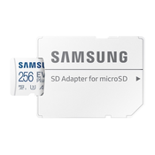 NEW Spominska Kartica Micro SD z Adapterjem Samsung EVO Plus 256 GB