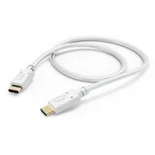 Hama 00201592 DATA KABEL USB 2.0 TYPE-C/TYPE-C (480 MBps) 1,5 m, bijeli