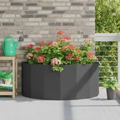 Sadilica Crna 120 x 60 x 50 cm Celik