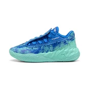 PUMA MB.05 Lo Team Basketball Shoes Youth, Shoes, Ultra Blue/Intense Mint, 37
