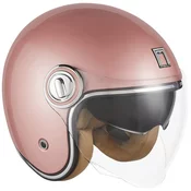 Otvorena motociklisticka kaciga NOX PREMIUM Heritage rose gold