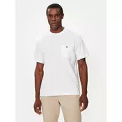 Lacoste Majica TH2827 Bela Regular Fit