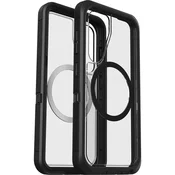 Ovitek OTTERBOX DEFENDER XT CLEAR MAGNETS ovitek za Samsung Galaxy S25 Dark Side - prozoren/črn (77-97580)